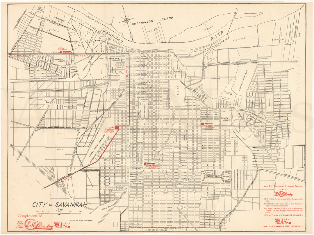 Savannah, Georgia (USA) 1940
