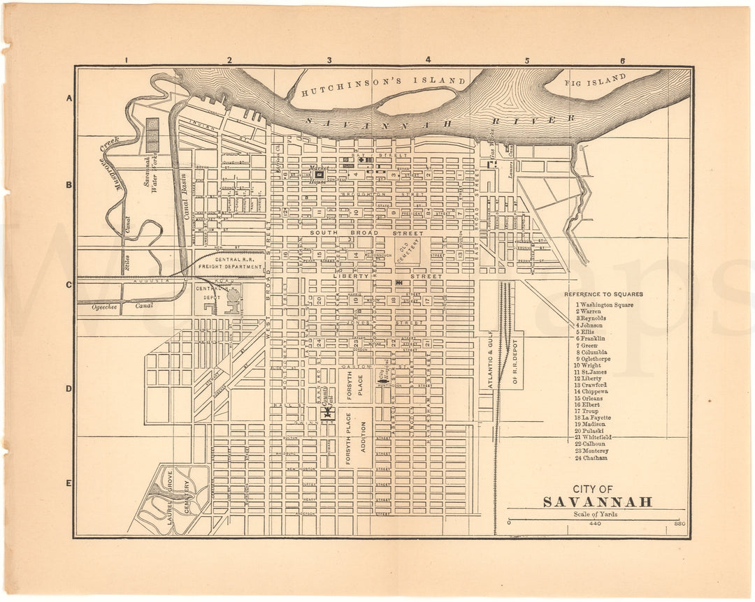 Savannah, Georgia 1890