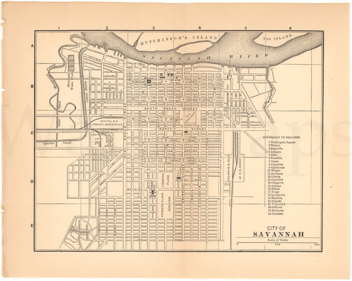 Savannah, Georgia 1890