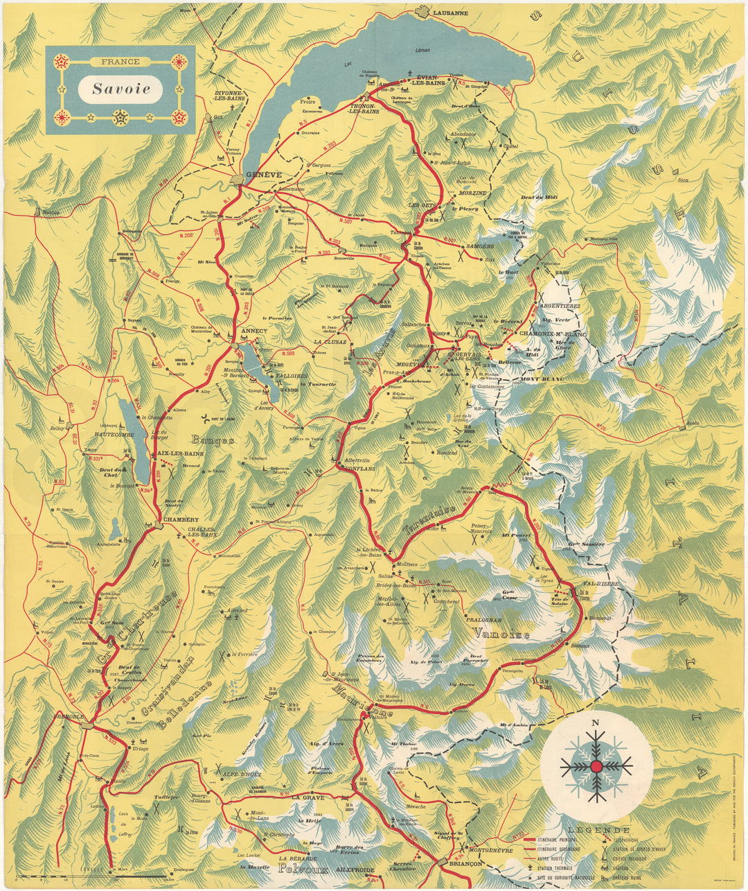 France 1953: Savoie Region