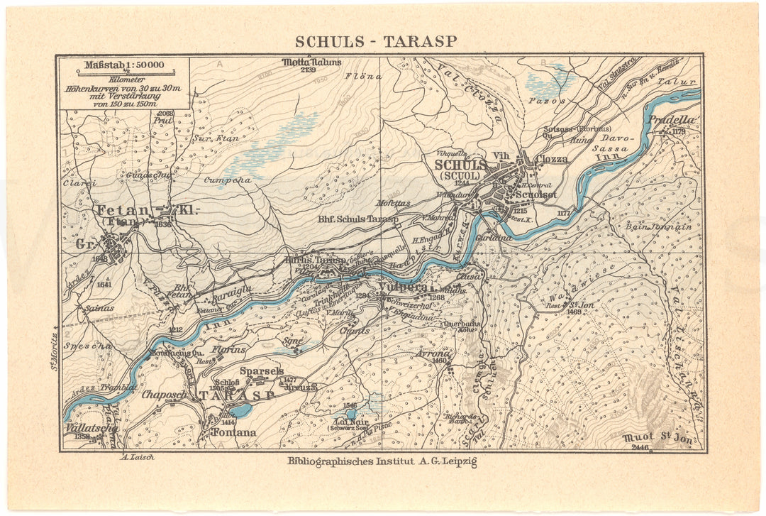 Scuol - Tarasp, Switzerland 1938