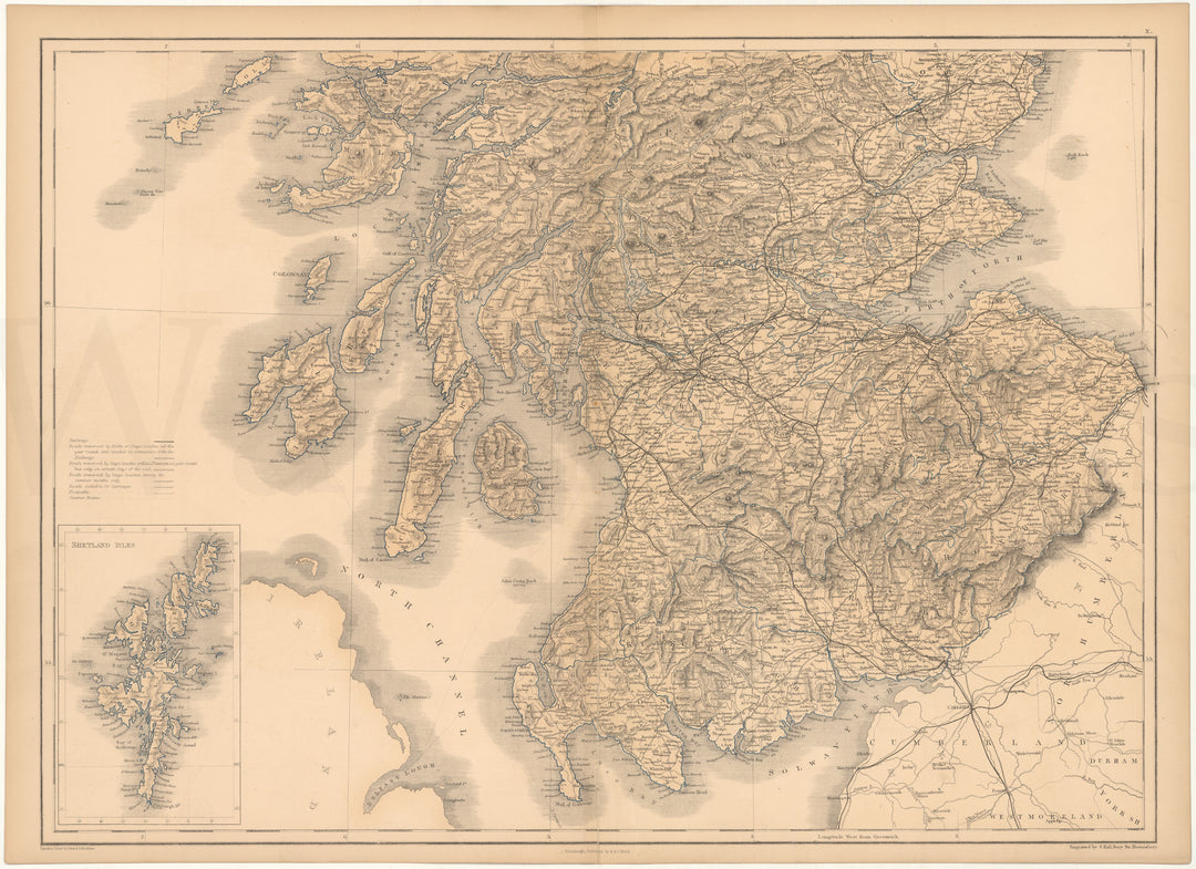 Scotland 1857: Southern Part