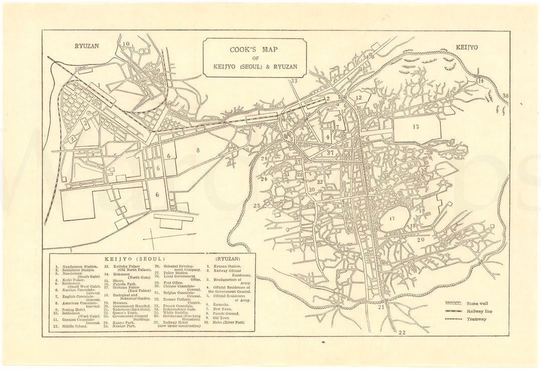 Seoul, (South) Korea 1917