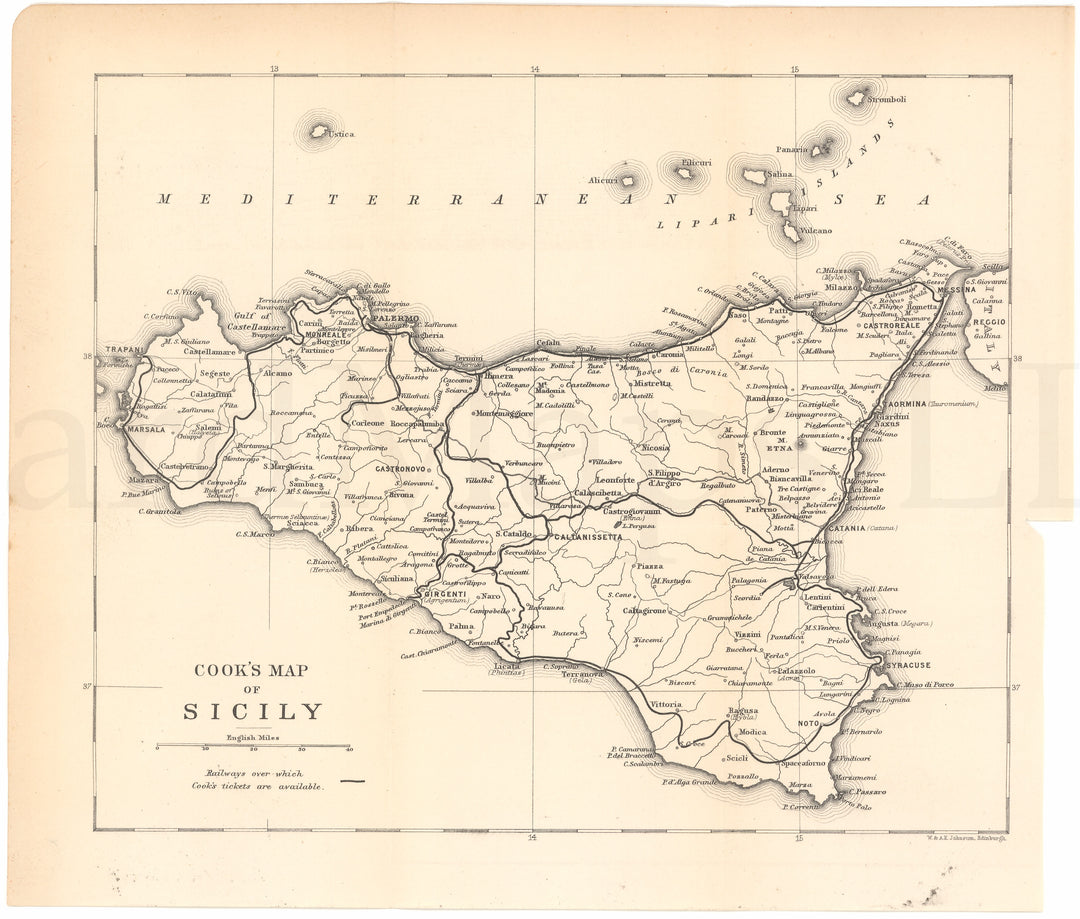 Sicily, Italy 1899