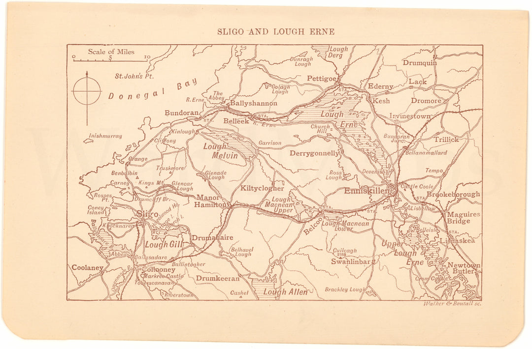 Sligo and Lough Erne Region, Ireland 1906