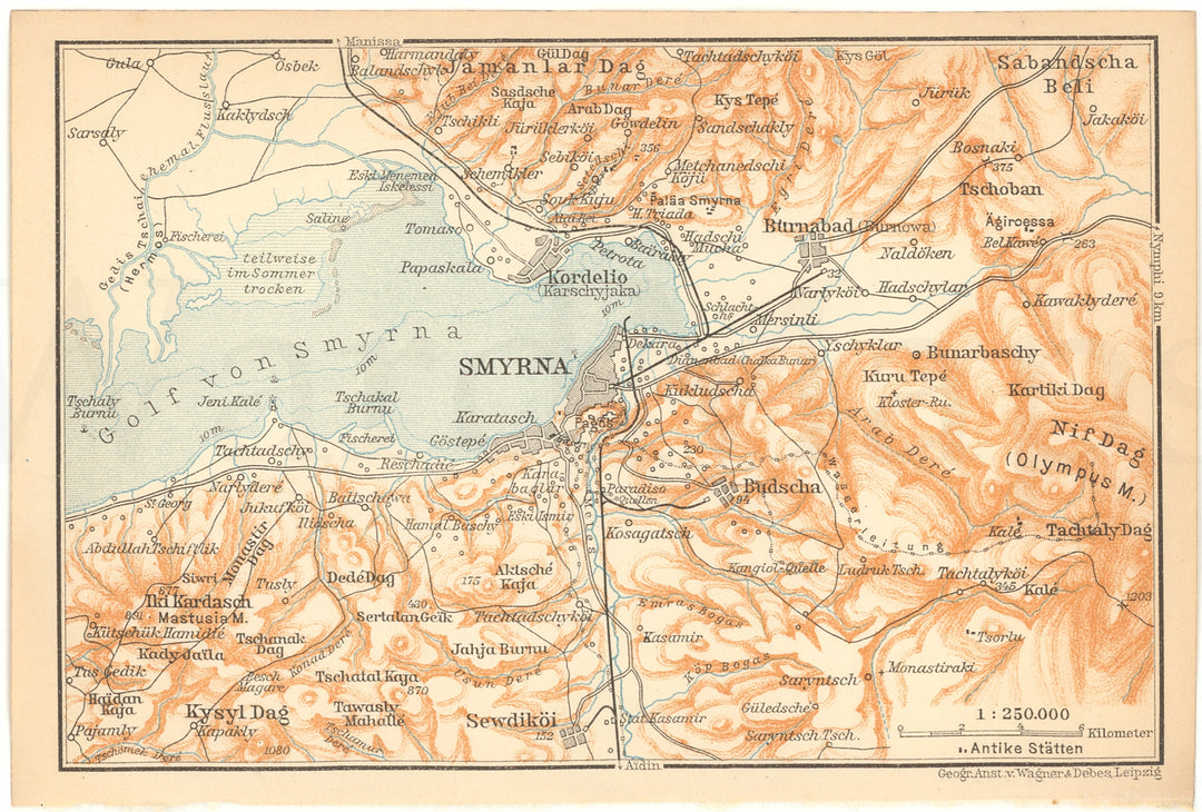 Smyrna (Izmir) Region, Turkey 1914