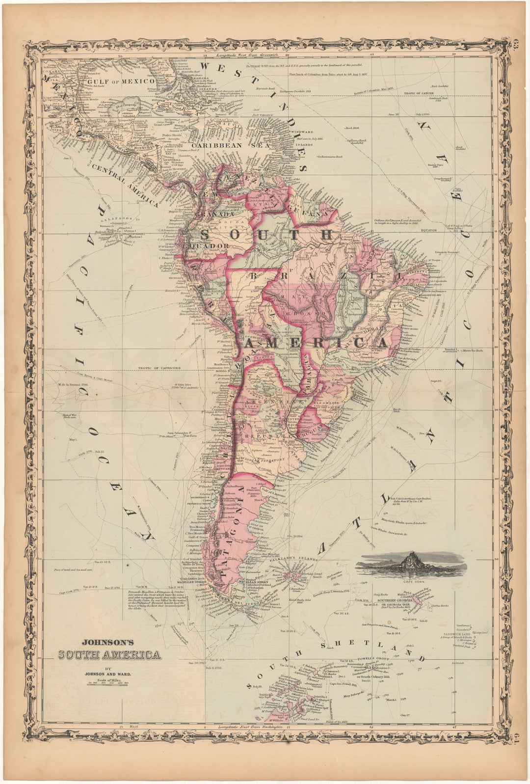 South America 1862