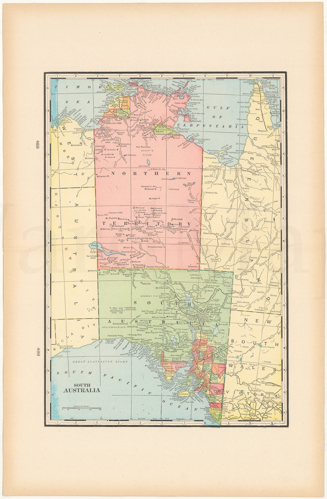 South Australia and Northern Territory, Australia 1903