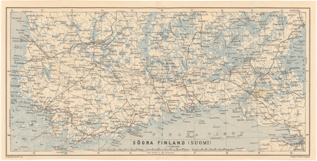 Southern Finland 1904