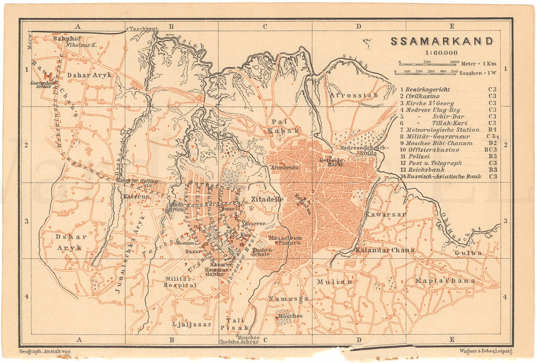 Samarkand, Uzbekistan 1912