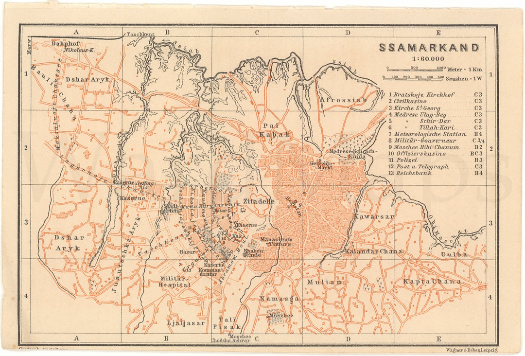 Samarkand, Uzbekistan 1904
