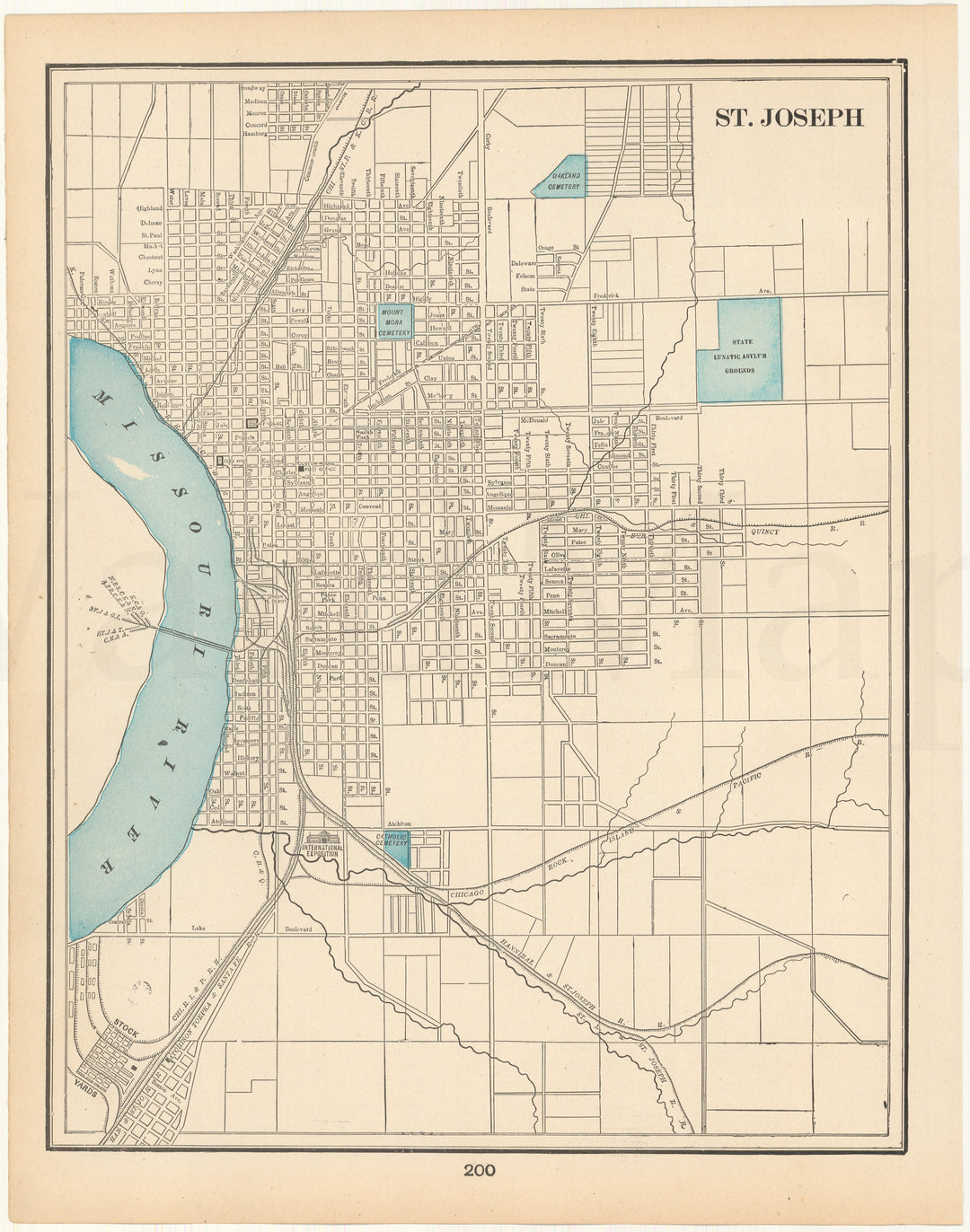 Saint Joseph, Missouri 1903