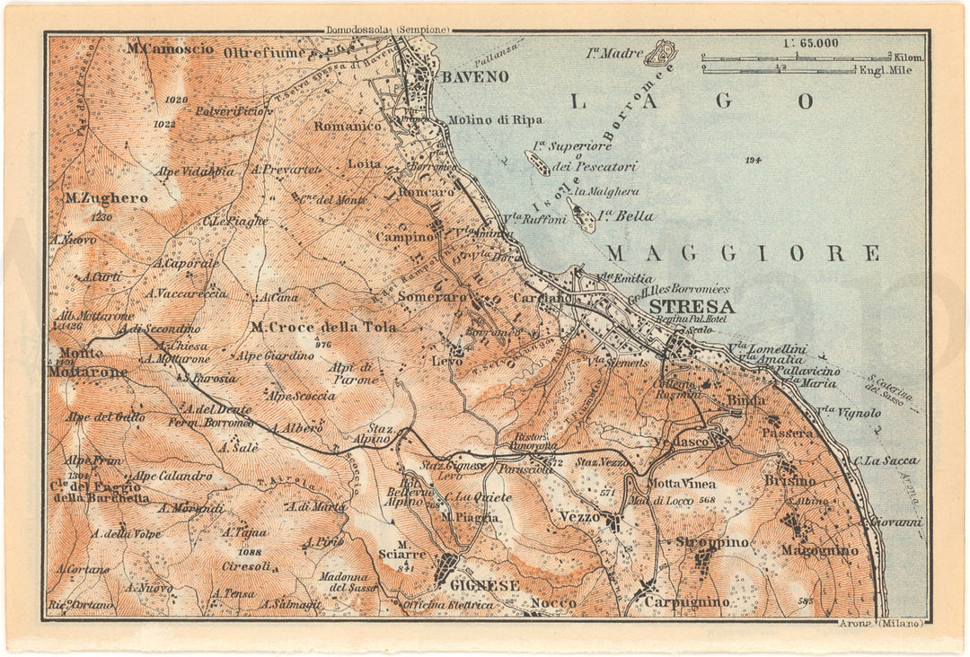 Stresa Region, Italy 1930