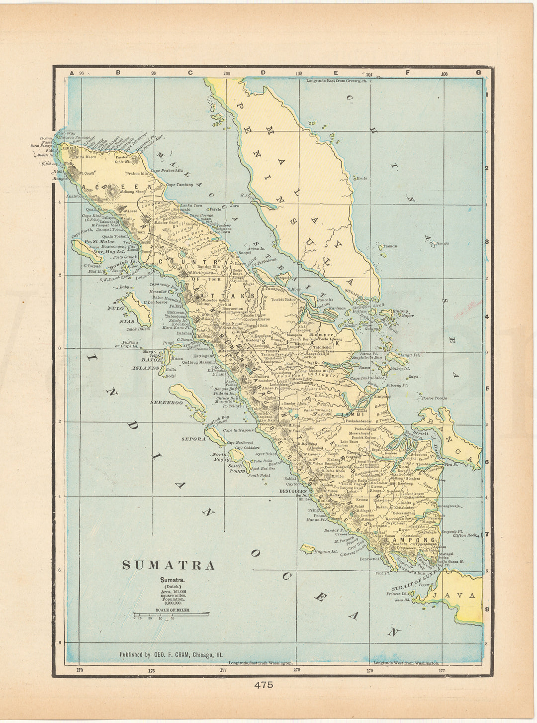 Indonesia 1903: Sumatra