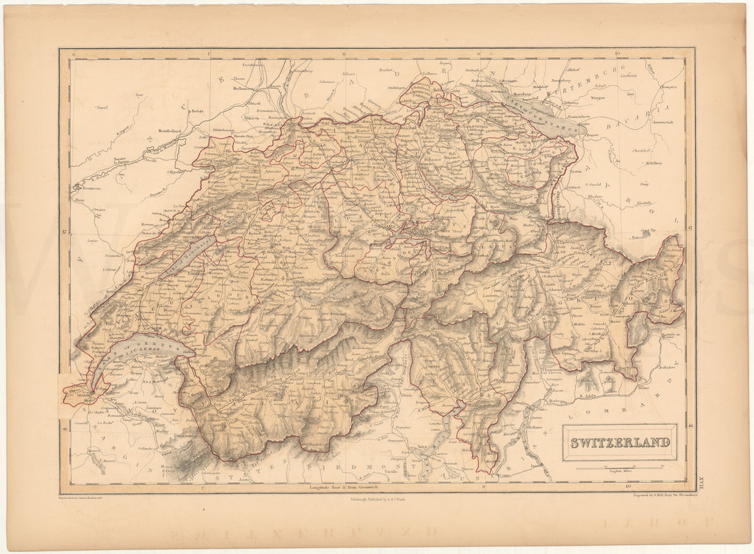Switzerland 1857