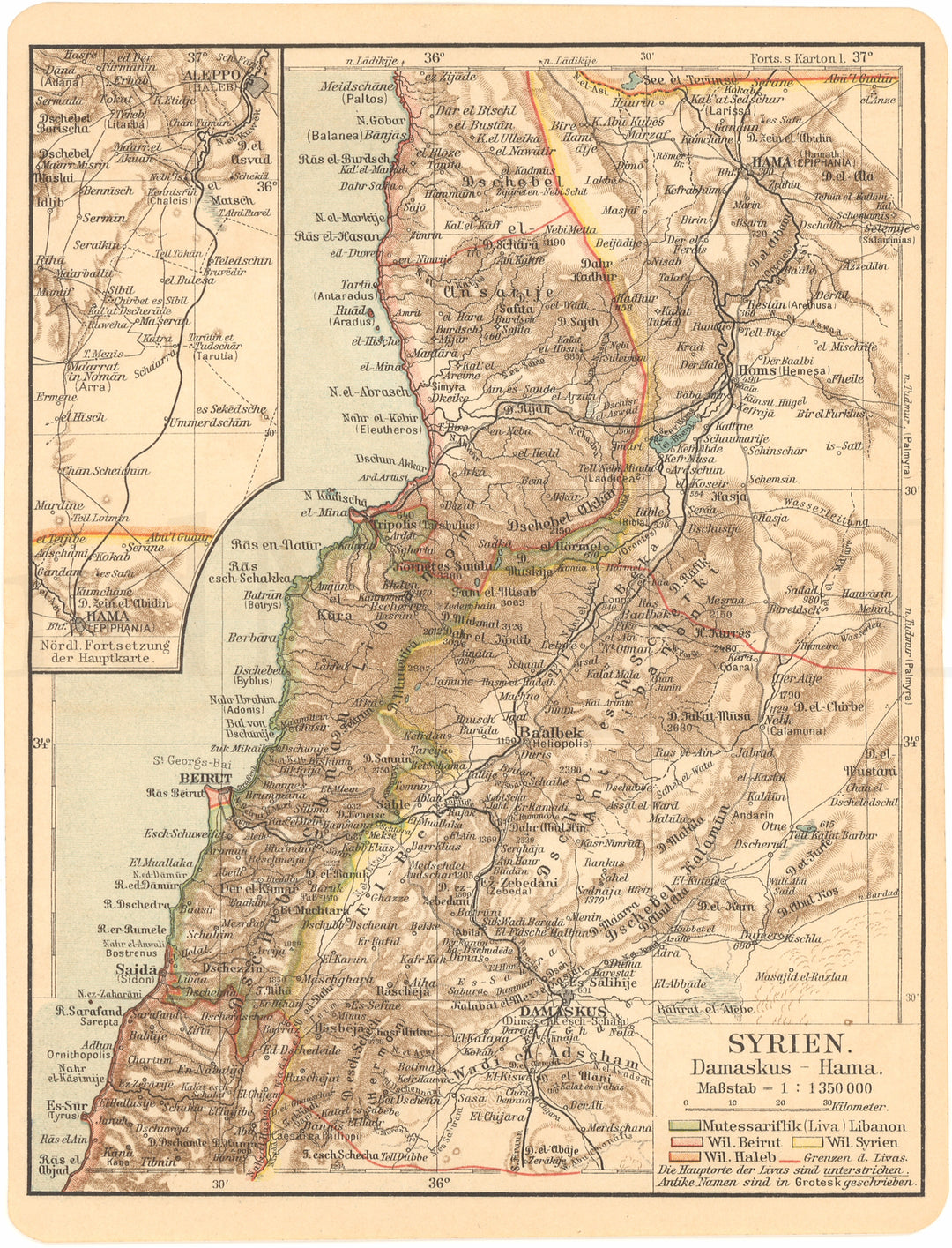 Syria (and Lebanon) 1913