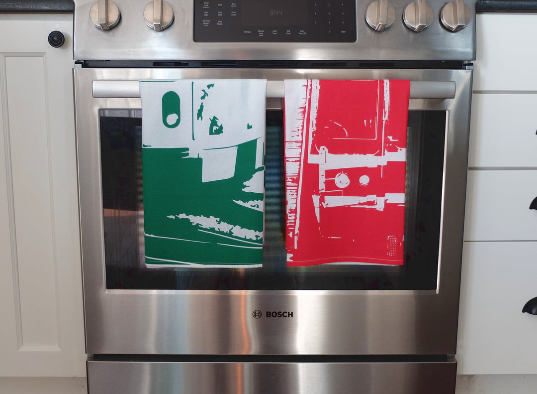 Boston MBTA Tea Towel - Green Line