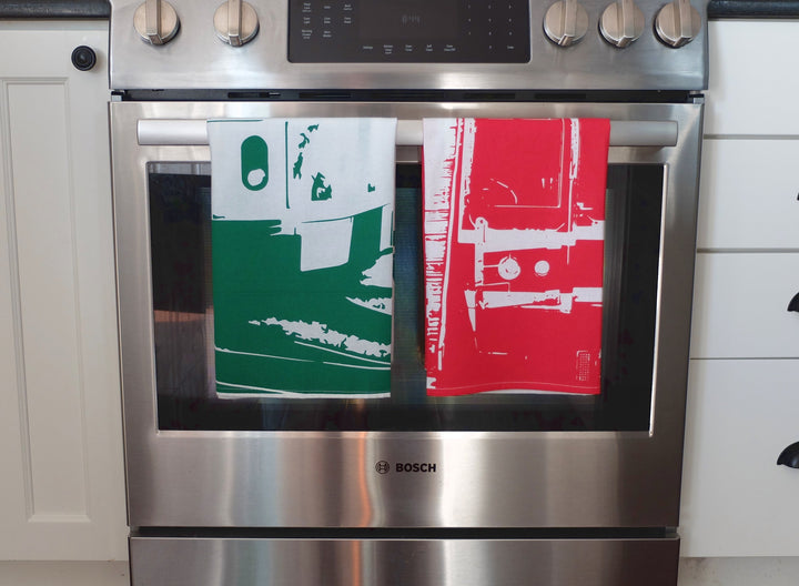 Boston MBTA Tea Towel - Green Line