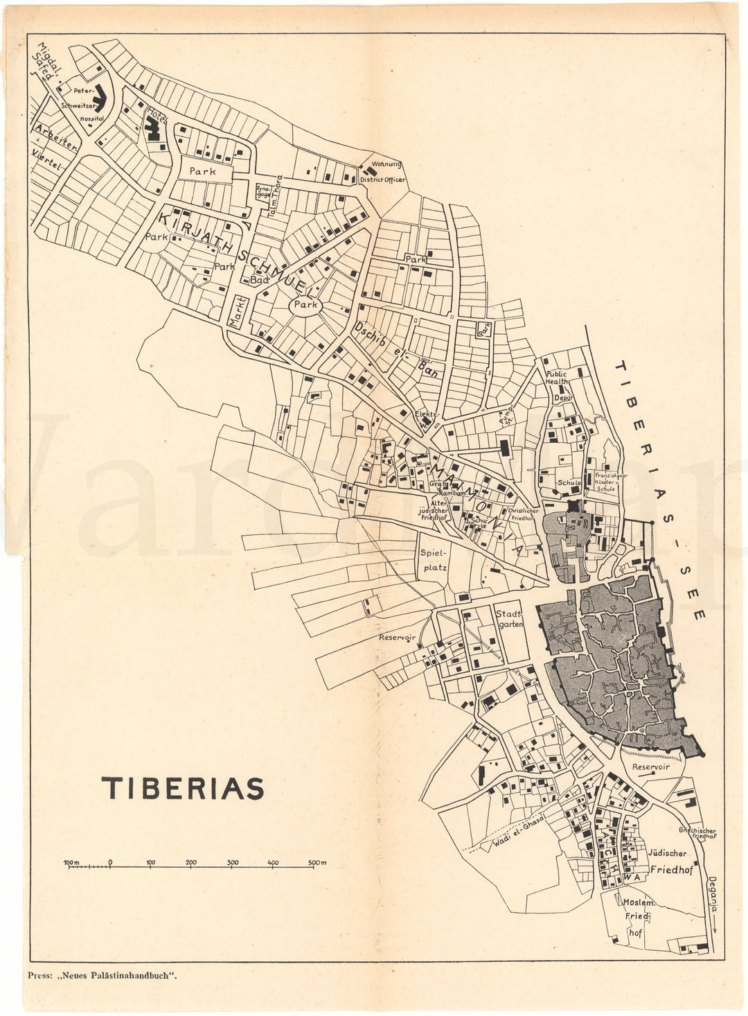Tiberias, Palestine 1934