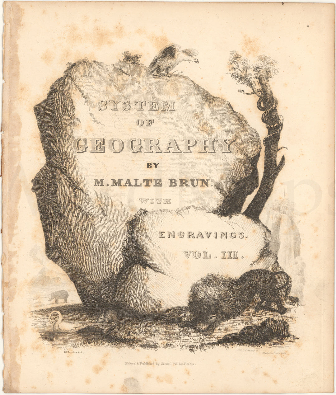 Universal Geography 1834 Title Page 2