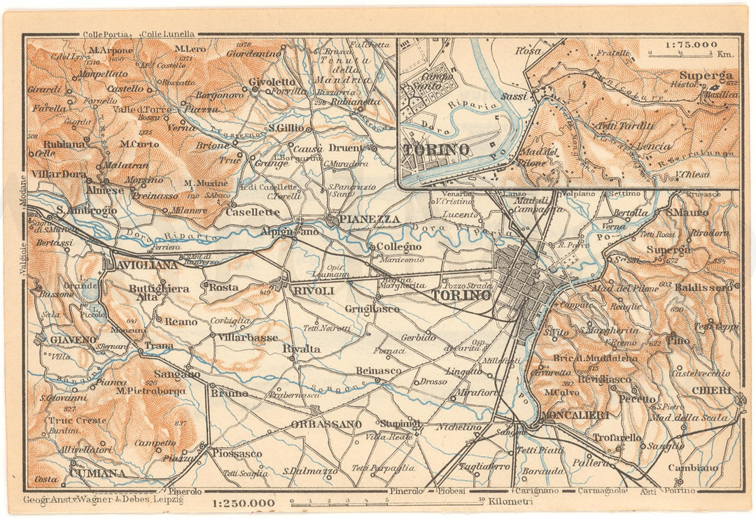 Turin Region, Italy 1930