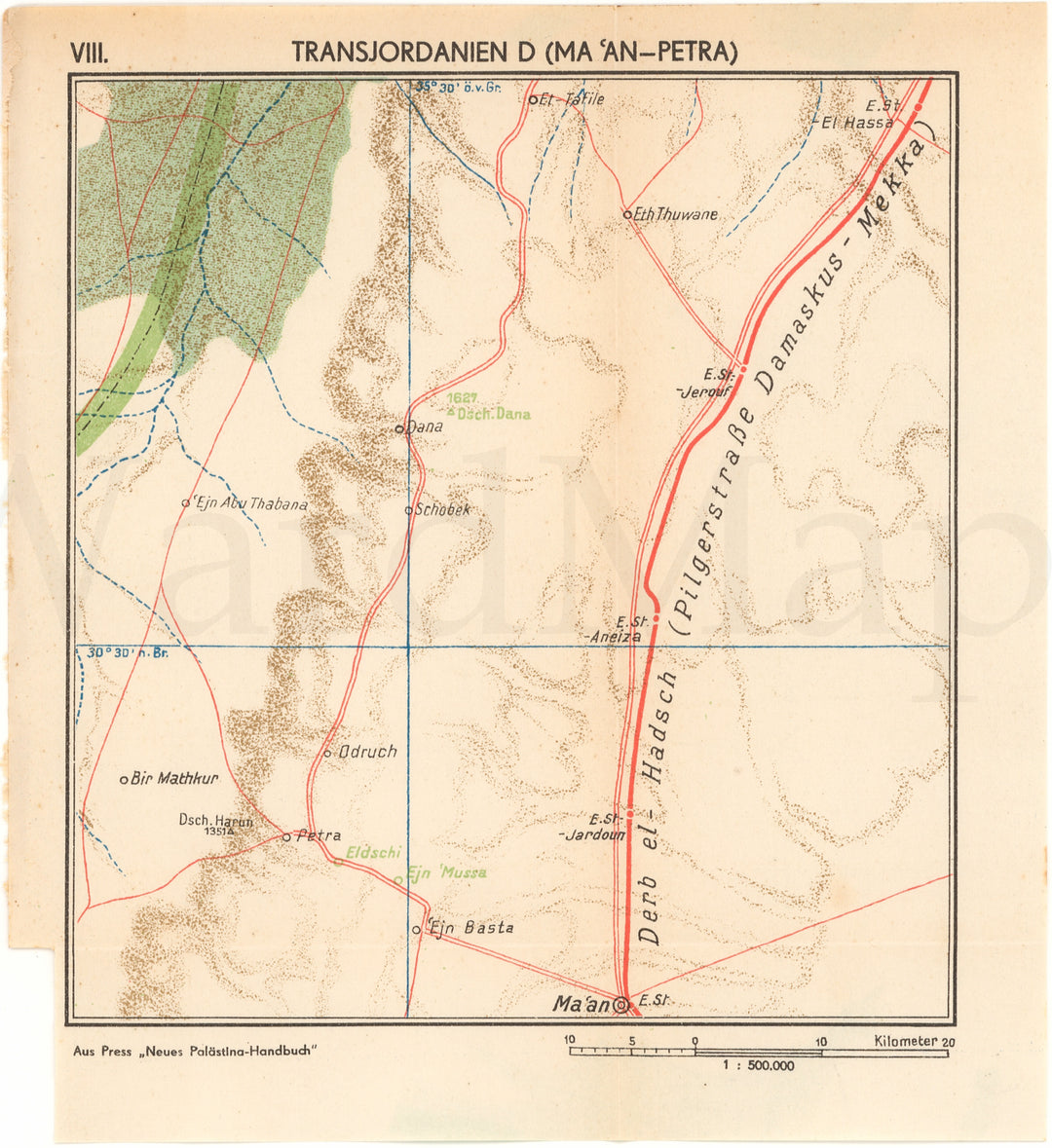 Jordan 1934 Part D: Petra