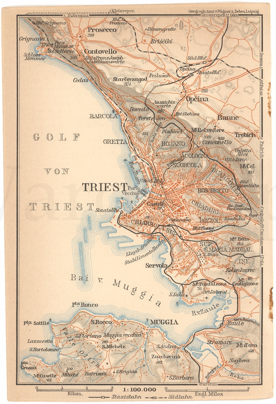 Trieste Region, Italy 1911