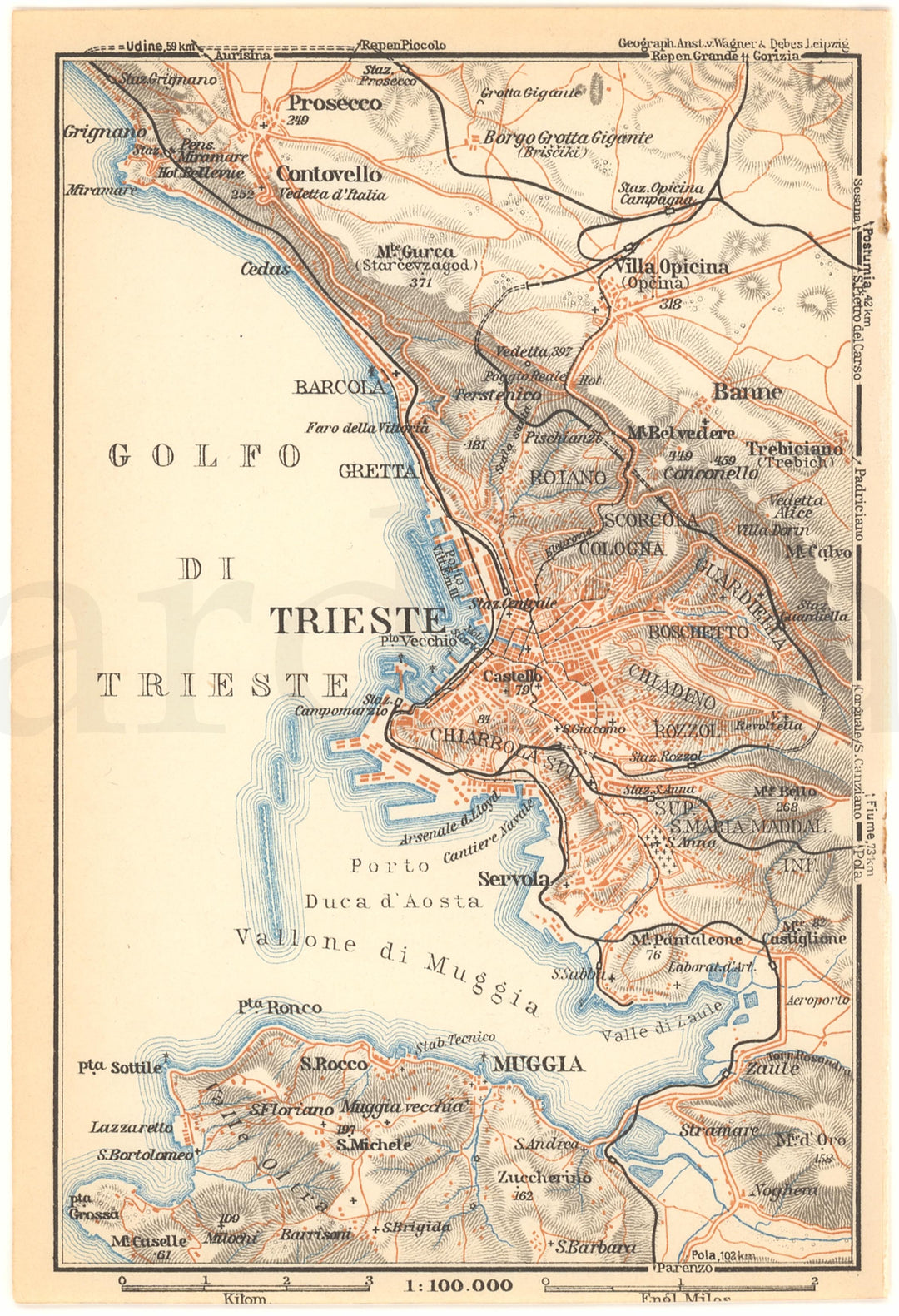 Trieste Region, Italy 1930