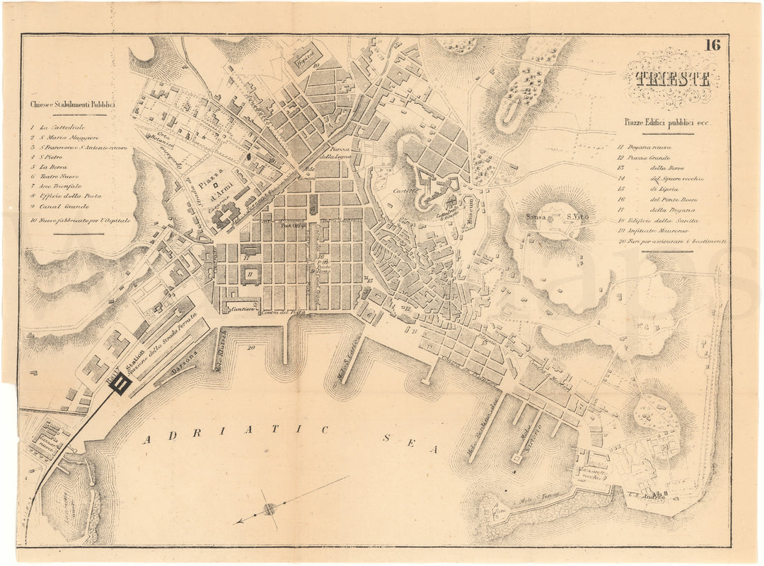 Trieste, Italy 1874