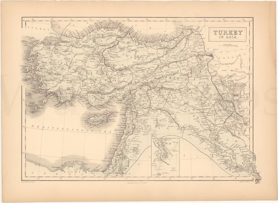 Turkey in Asia 1857