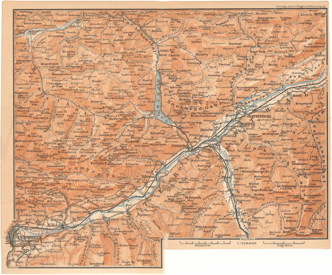 Tyrol (Lower Inn Valley), Austria 1911