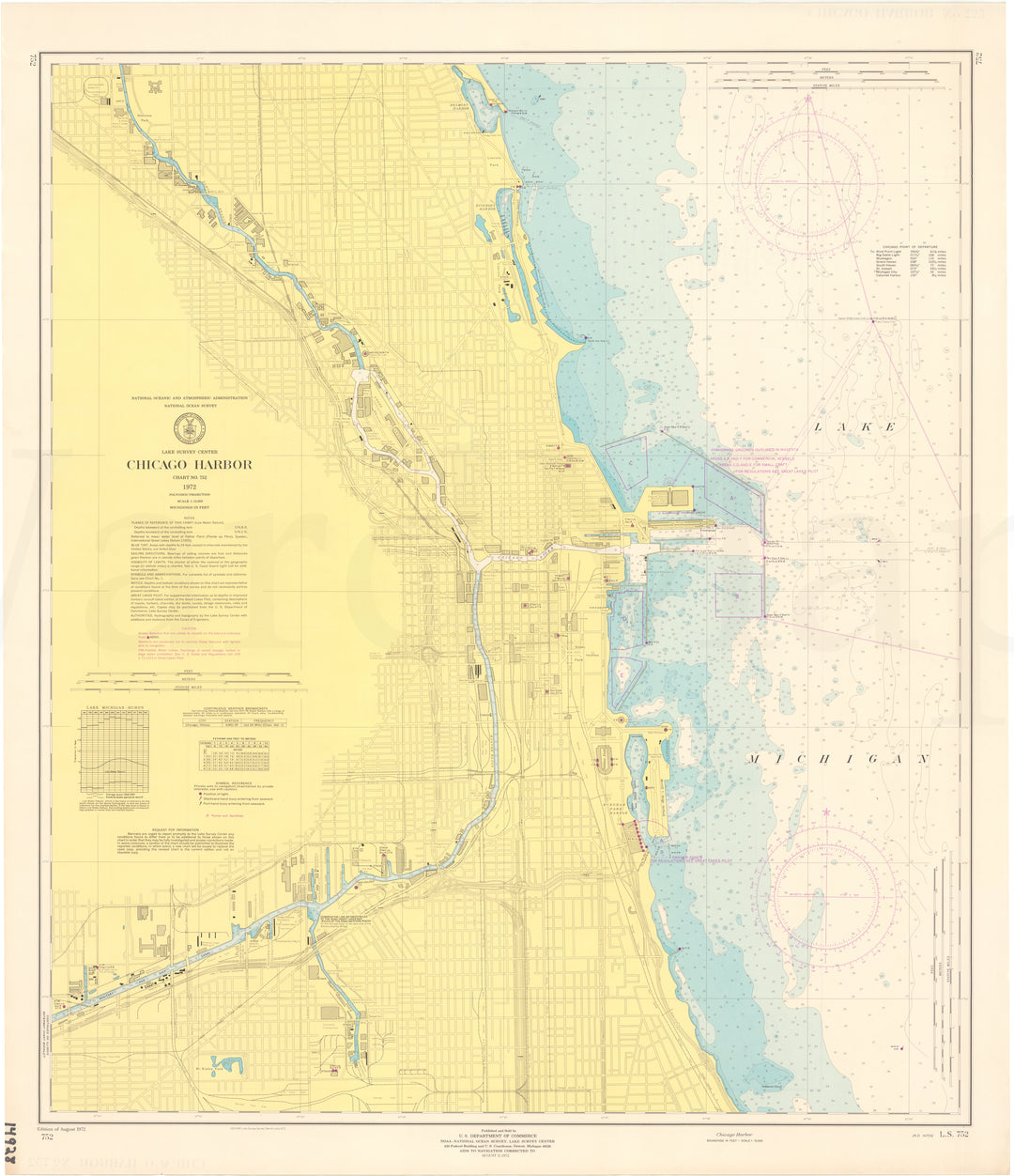 NOAA Illinois 1972: Chicago Harbor