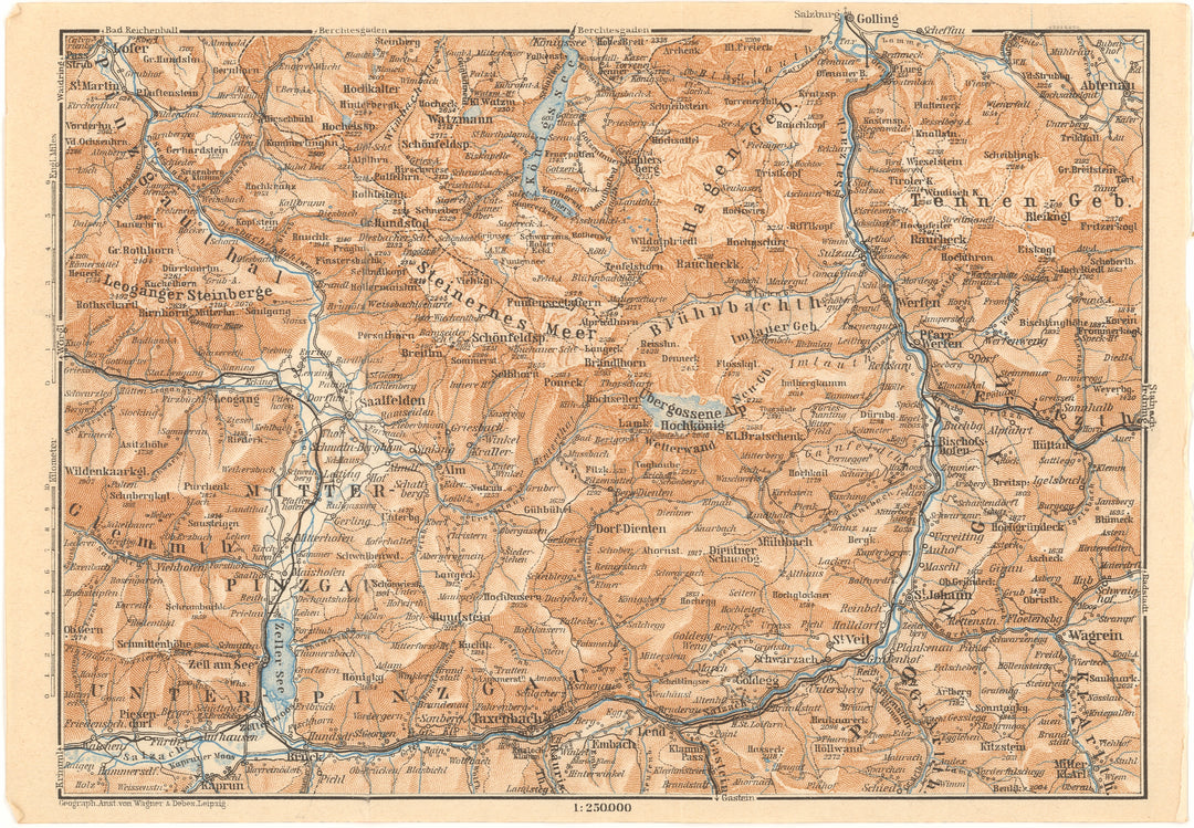 Ubergossene Alm Region, Austria 1929