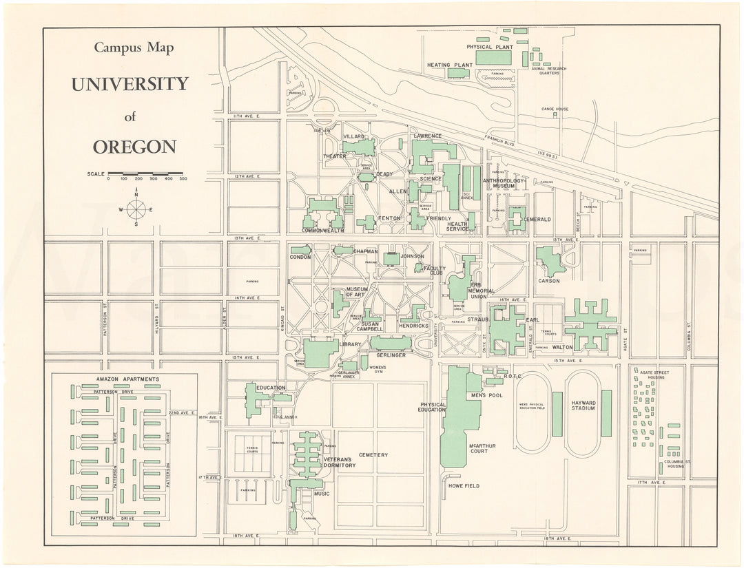 University of Oregon, Eugene, Oregon