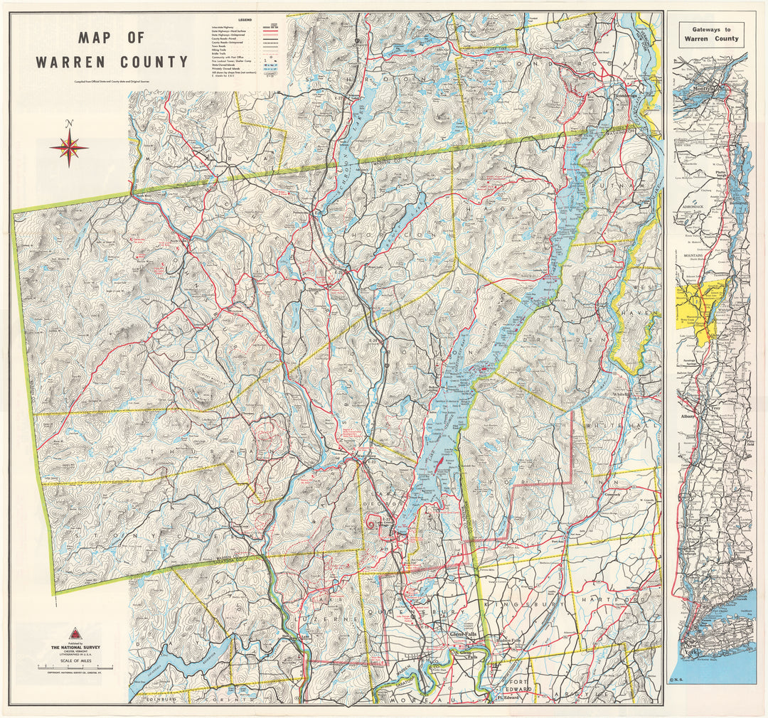 Warren County, New York Circa 1970s