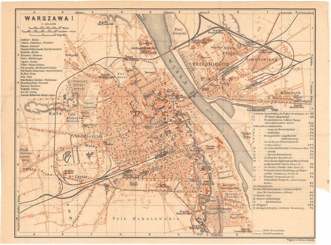Warsaw, Poland 1912