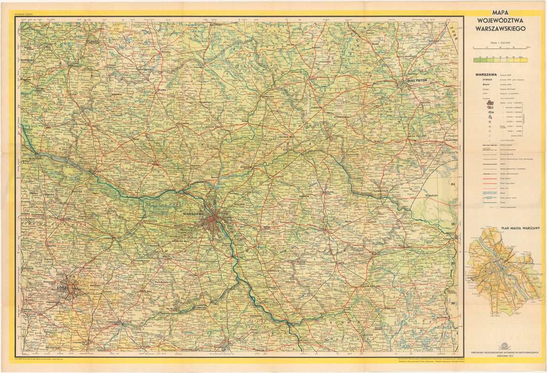 Warsaw Region, Poland 1973