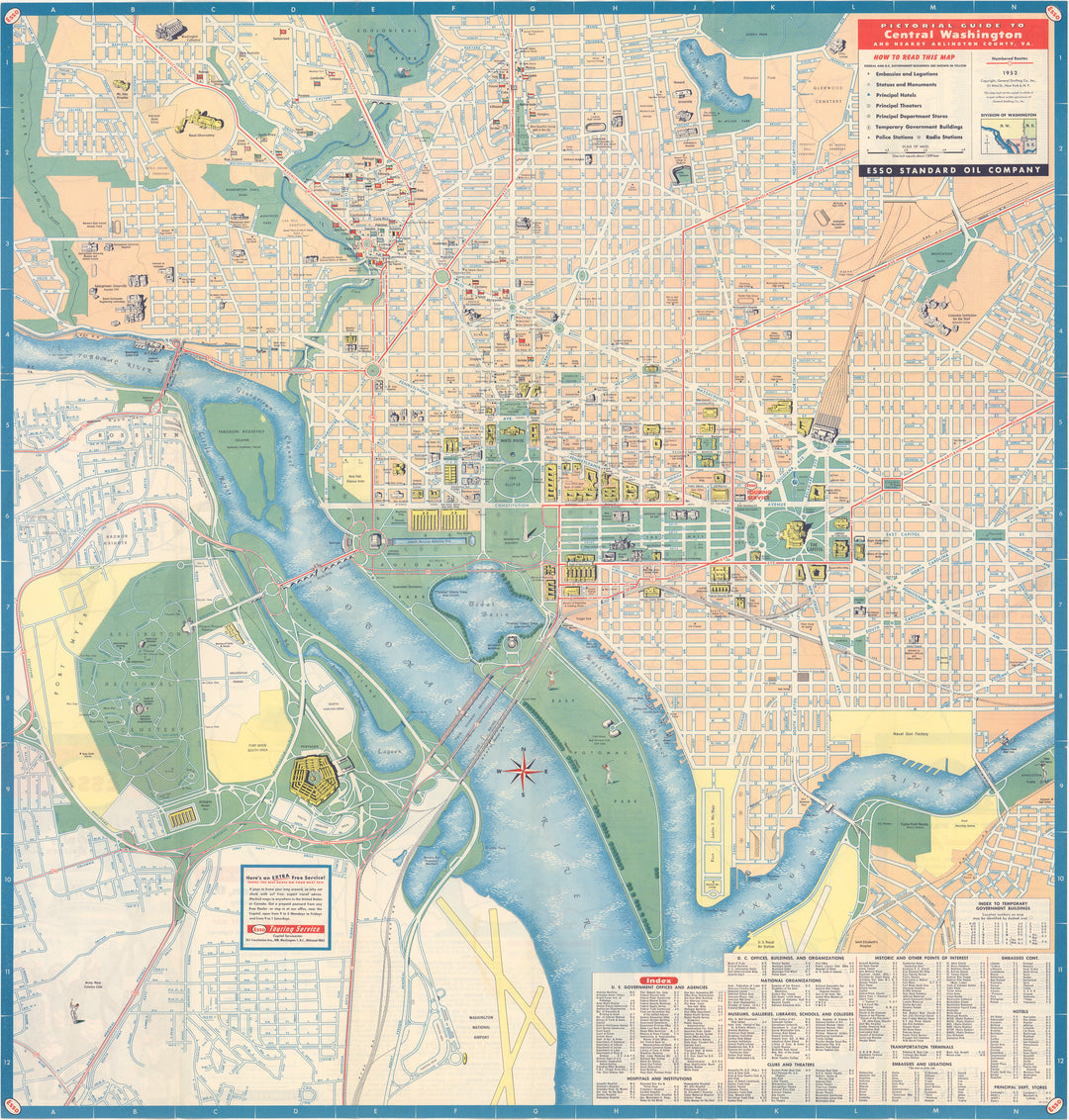 Washington, D.C. 1952 (Esso)
