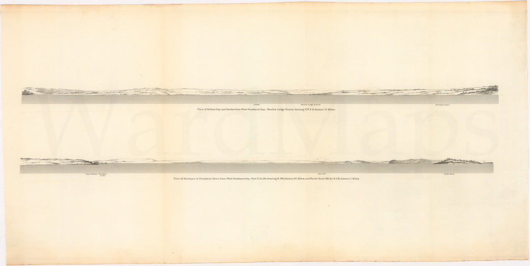 Views from West Penobscot Bay, Maine 1879