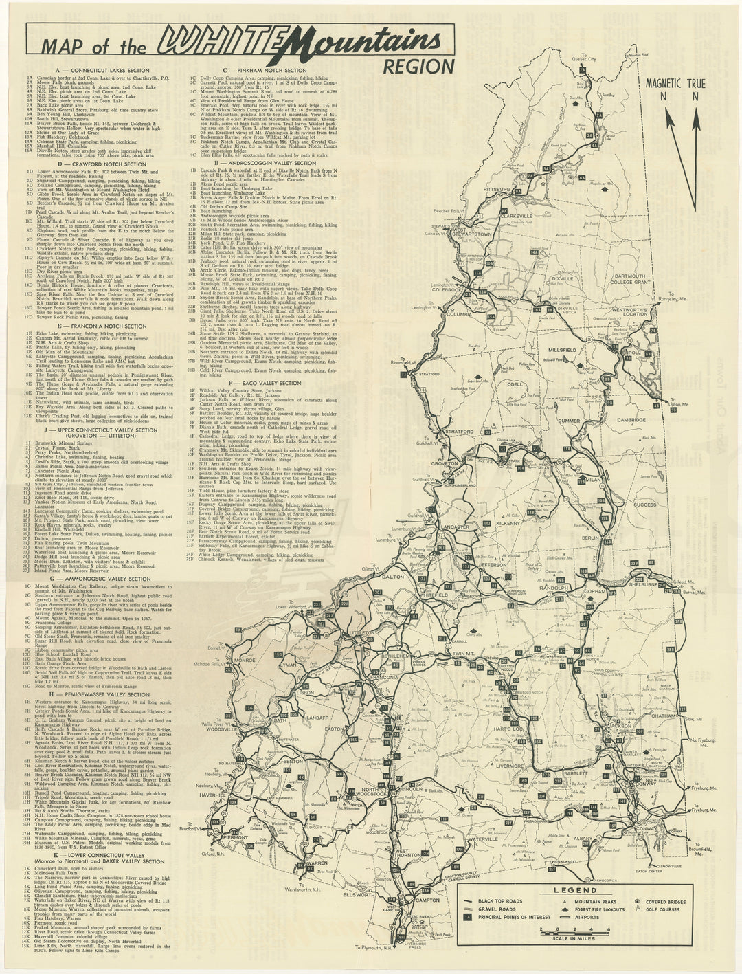 White Mountain Region, New Hampshire 1970