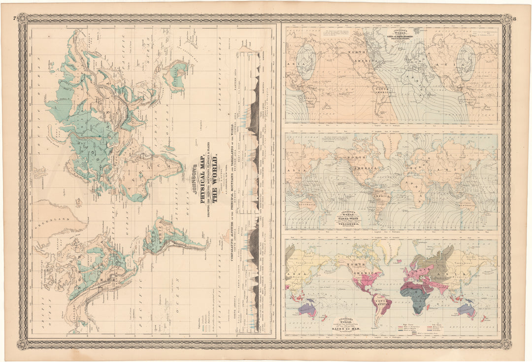 World Data Maps 1870