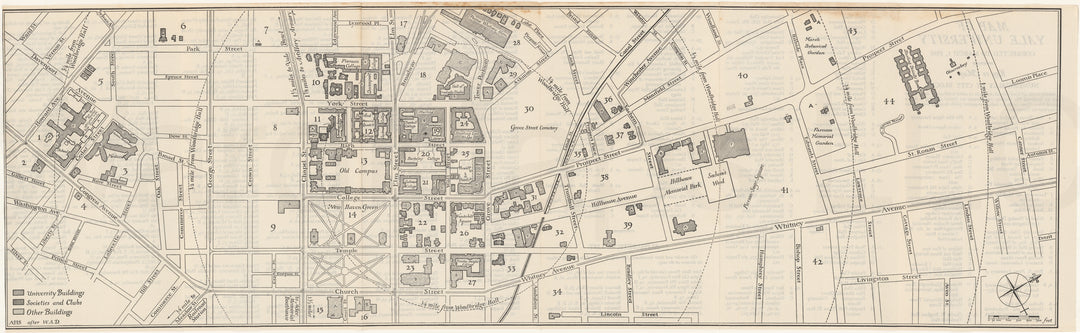 Yale University, New Haven, Connecticut 1935
