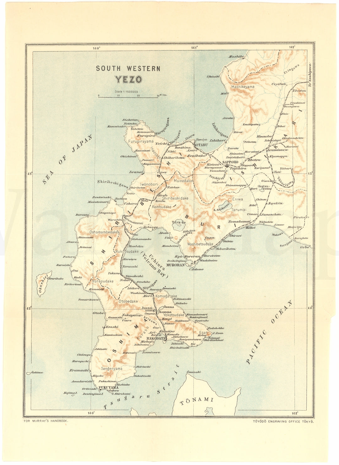 Southwest Yezo, Japan 1907