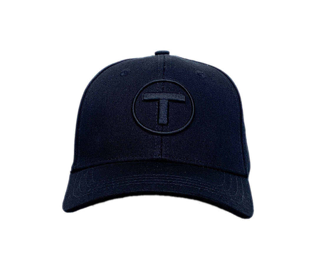 Kids' Boston MBTA T Logo Hat Black