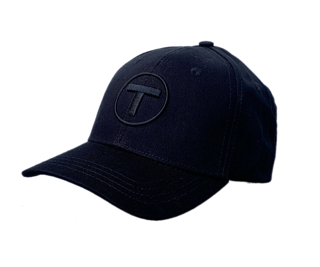 Kids' Boston MBTA T Logo Hat Black