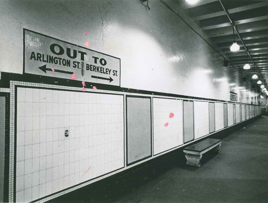 Arlington Station Before Renovations, Boston, Massachusetts 1966
