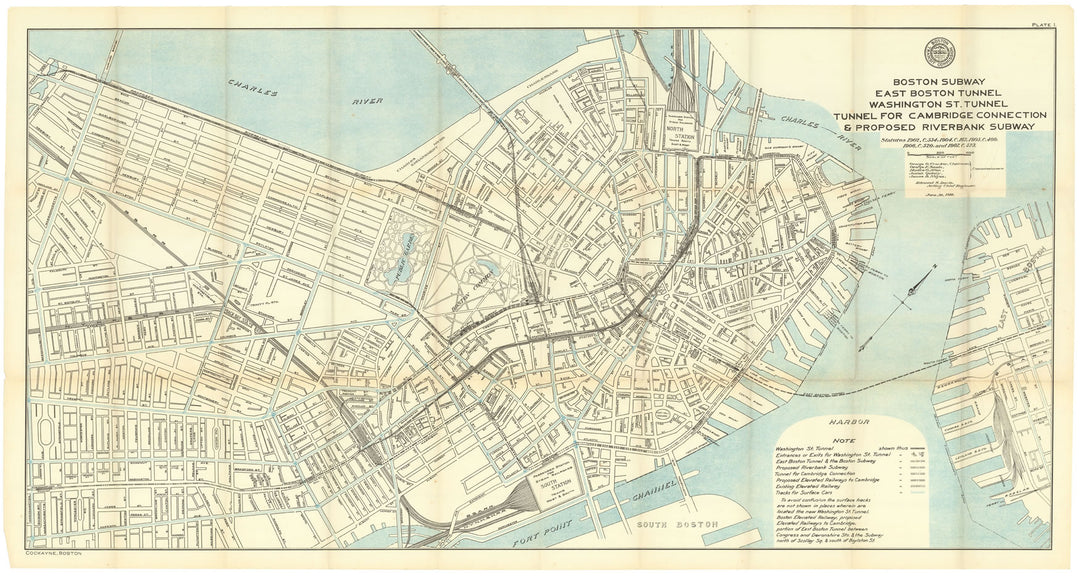 Boston, Massachusetts 1910: BTC Report 16 Plate 01