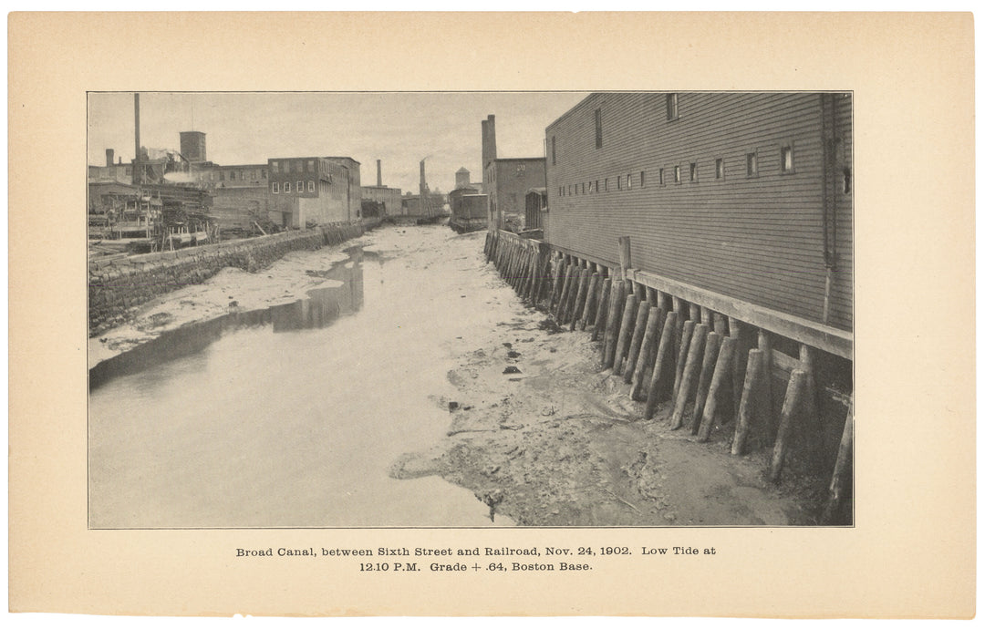 Charles River Dam Report 1903: Broad Canal, Cambridge, Massachusetts (1902)