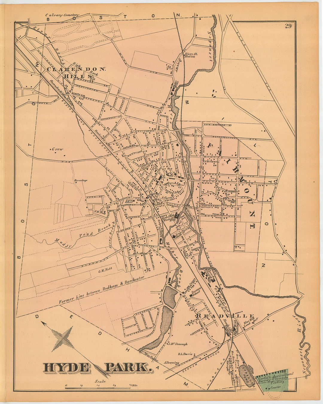 Hyde Park, Massachusetts 1876