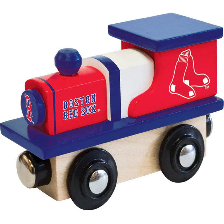 Boston Red Sox Wooden Toy Train Engine